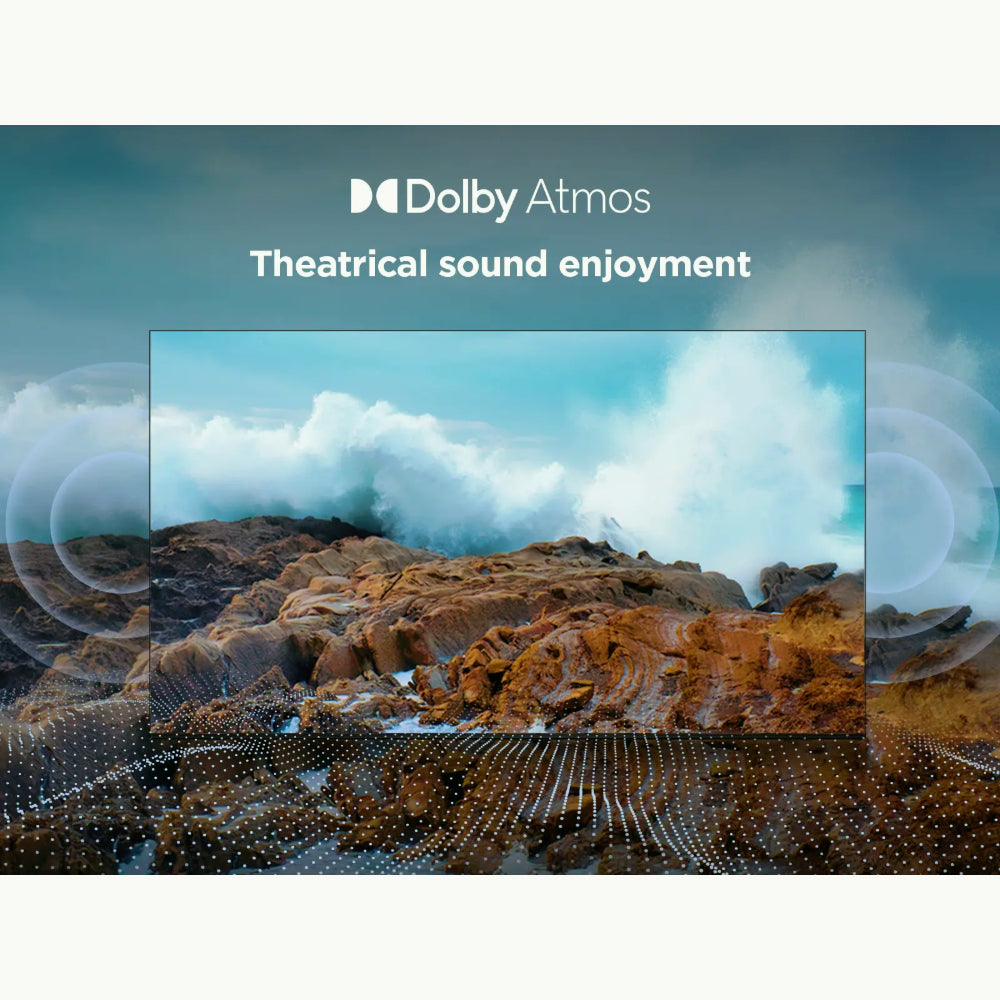 TCL 43V6C Téléviseur Smart TV 4K Ultra HD avec prise en charge HDR10+, dalle HVA et Dolby Vision - 43 pouces