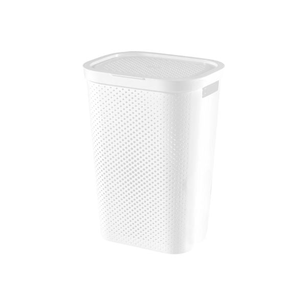 CURVER Coffre à linge INFINITY DOTS 60L 43.7 x 35.1 x 60.2 cm