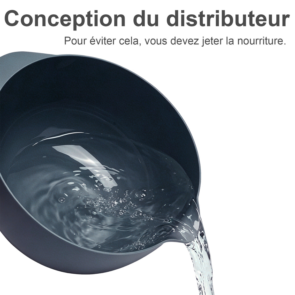 Set de Bols à Mélanger Sunyana, 4 Pièces, Bleu, Fond Antidérapant, Sans BPA, Empilables, Réutilisables, Idéal pour Préparation des Repas, Salades et Pâtisserie