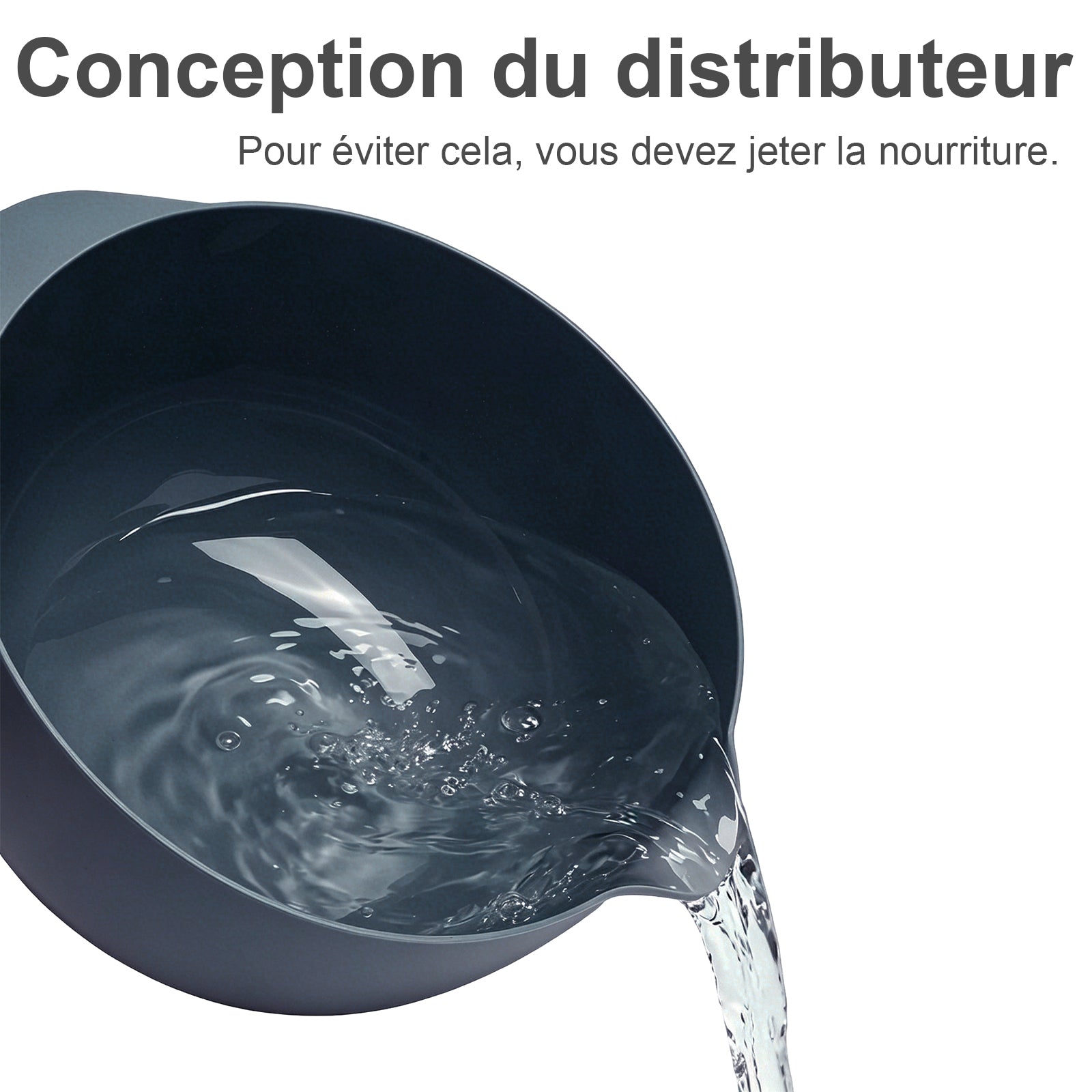 Set de Bols à Mélanger Sunyana, 4 Pièces, Bleu, Fond Antidérapant, Sans BPA, Empilables, Réutilisables, Idéal pour Préparation des Repas, Salades et Pâtisserie