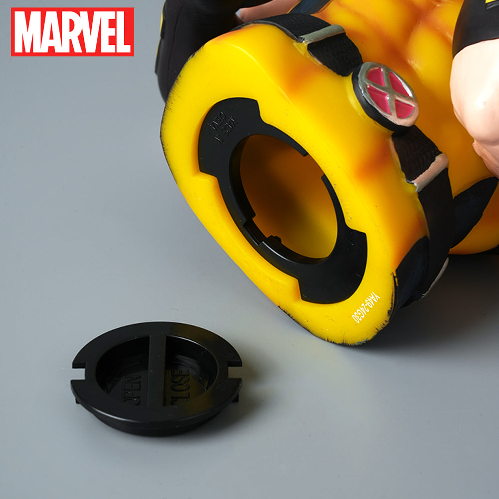 Tirelire Marvel Wolverine 3D Officielle en PVC – Figurine de Collection Antichoc pour Décoration de Bureau et Maison