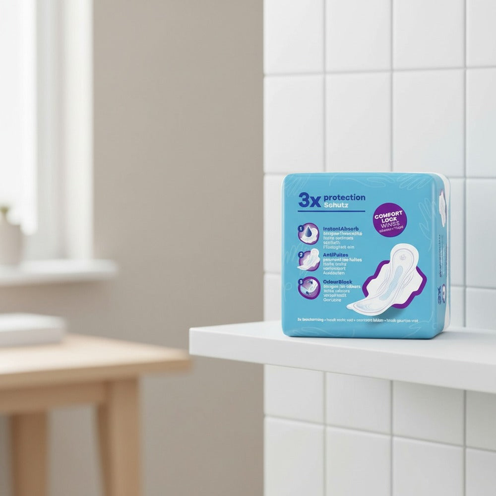 Always Ultra Serviettes Hygiéniques Avec Ailettes Pour Flux Moyen Taille 2 Long 24 Unités (2 Paquets De 12)