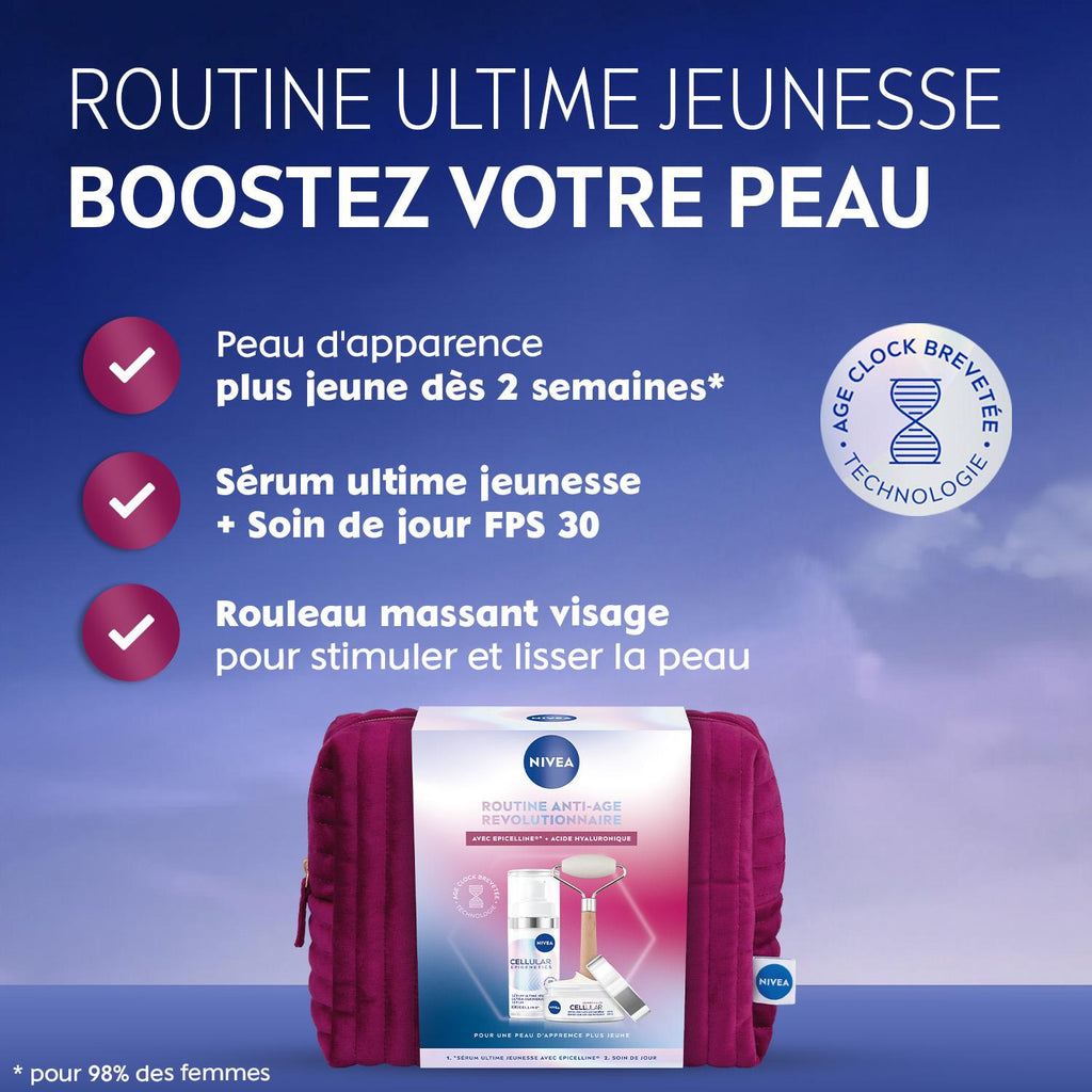 NIVEA Trousse Visage Cellular Epigenetics Sérum + Soin Jour SPF30