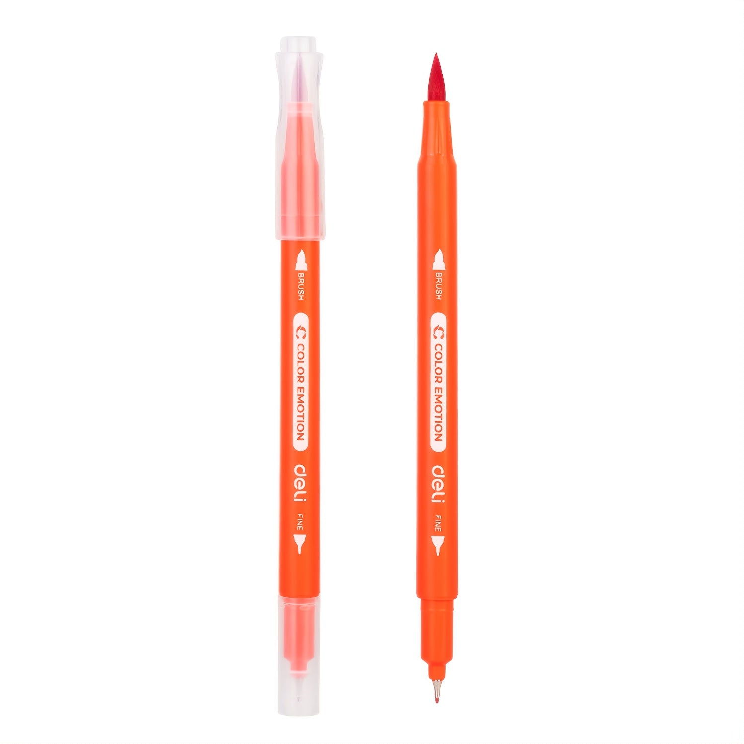 Deli Set de 24 feutres à eau double pointe