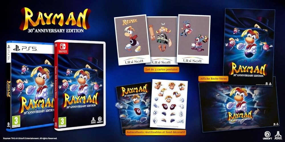 Rayman - Édition 30e anniversaire - Switch - Version Française