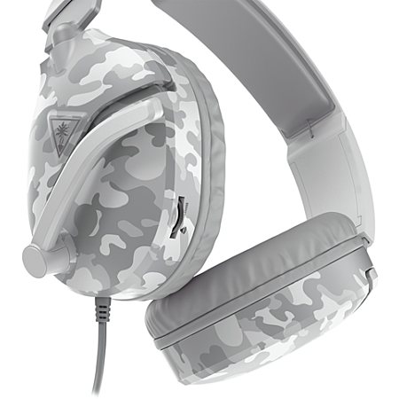 TURTLE BEACH Recon 70 Casque Gaming Filaire (Prise 3.5mm) - Micro Muet par Basculement - PC, PS5, Switch 2 & Xbox Series X|S - Camouflage Arctique