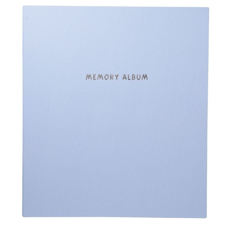 Kodak - album photo - 20 pages adhésives - couverture en tissu bleu - 23,5 x 27 cm