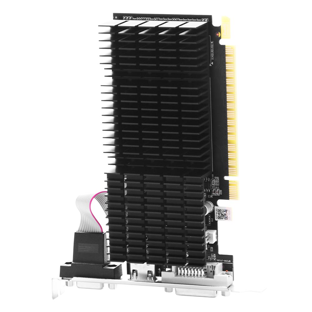 SOYO Gaming GeForce GT 710 2 Go DDR3 64 bits, prend en charge DirectX 12 OpenGL 4.6, profil bas, NVIDIA, carte graphique dédiée pour bureau et divertissement, carte à emplacement LP
