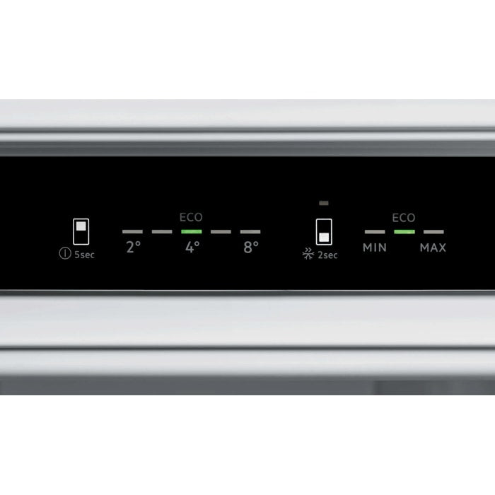 AEG NSC6M18FES Réfrigérateur-congélateur combiné encastrable - 249 L - TwinTech No Frost - Blanc - Classe E