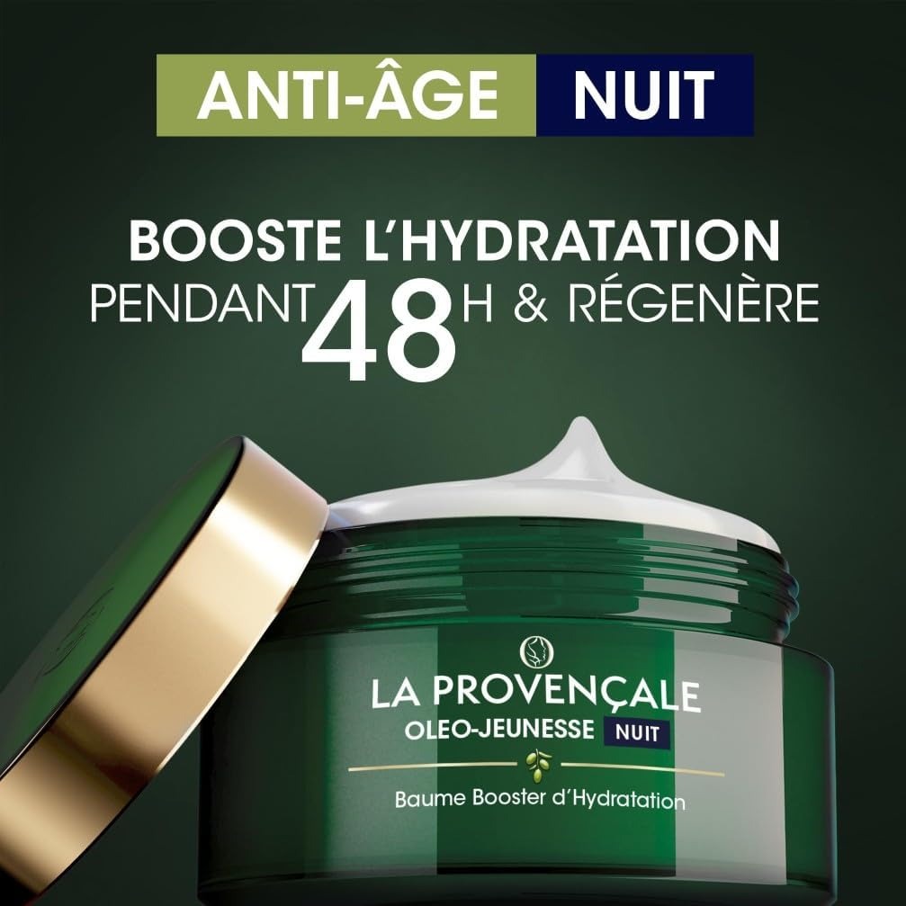 La Provençale Bio Le Baume de Jouvence Baume de Nuit Régénérant Anti-Âge 50 ml