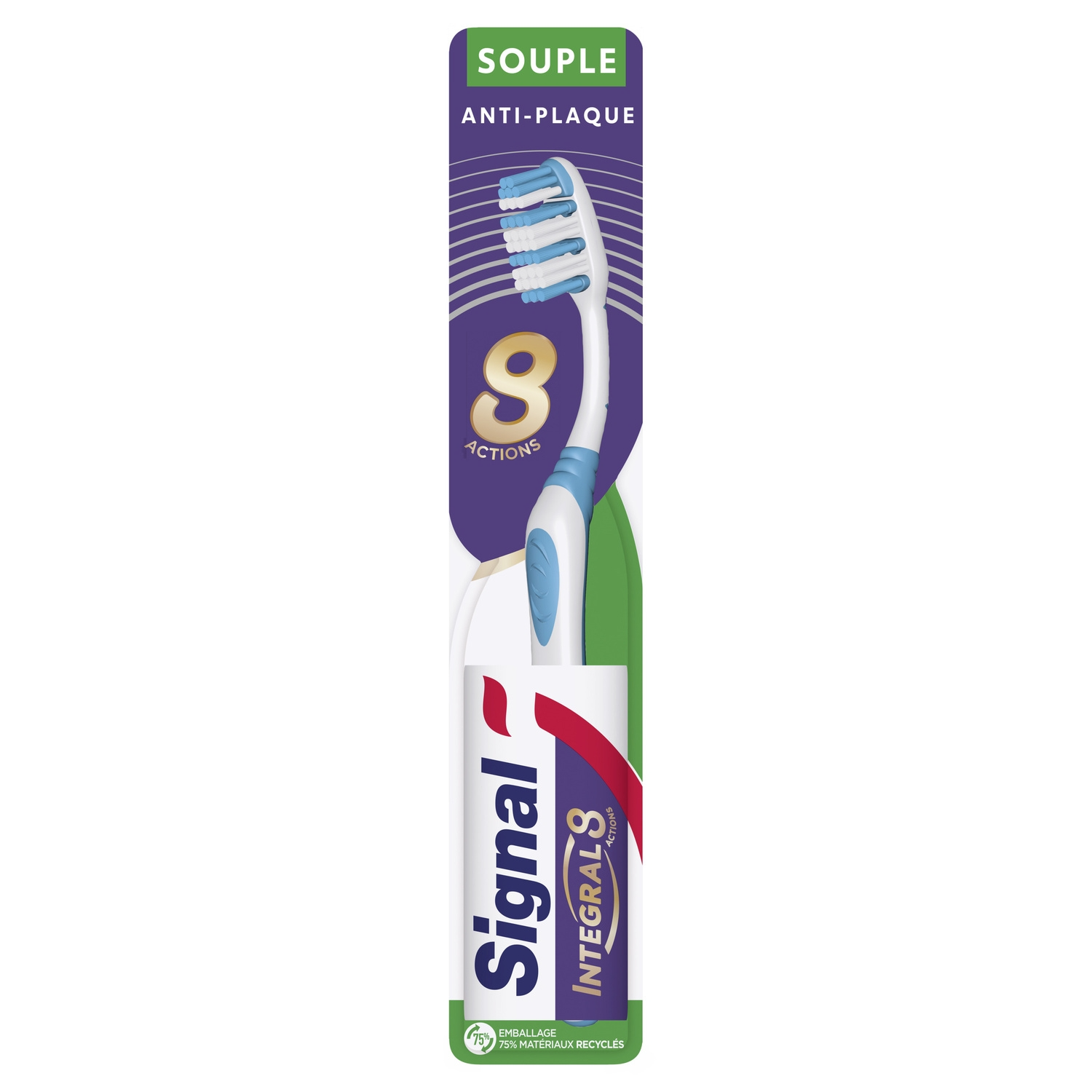 SIGNAL Brosse à dents Souple Soin Complet Intégral 8 - 1 unité