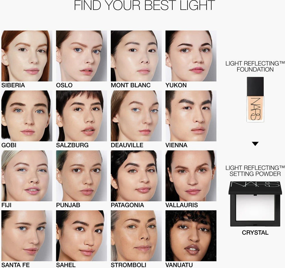 NARS Fond de teint soin avancé Light Reflecting - L1 Oslo 30 ml