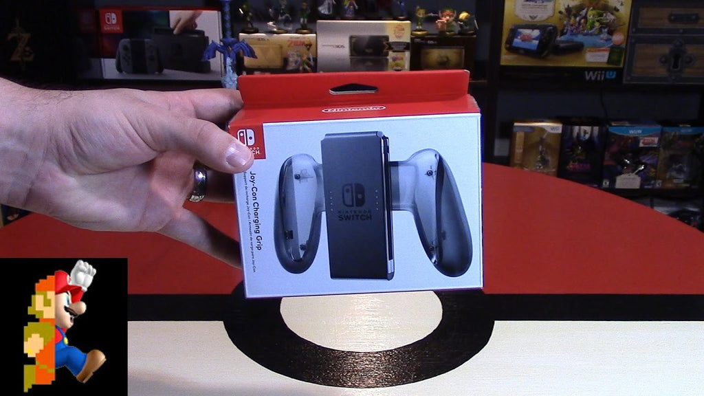 Nintendo Switch Support de recharge pour manettes Joy-Con - Gris