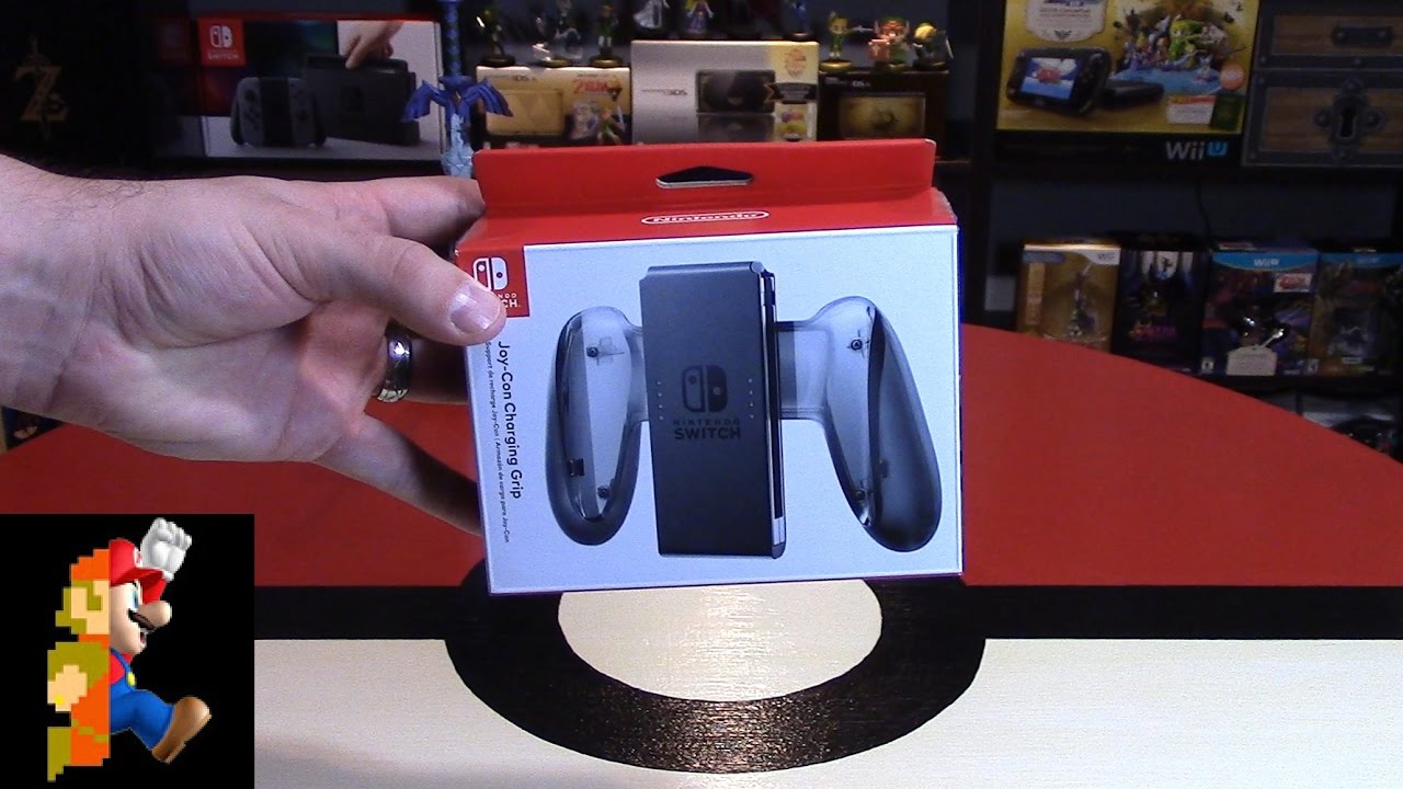 Nintendo Switch Support de recharge pour manettes Joy-Con - Gris