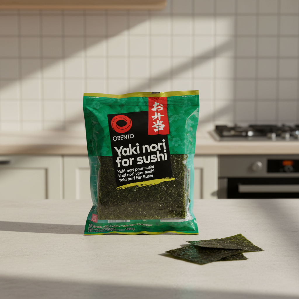 Obento Feuilles d'algues Yaki Nori - 50 pièces / 125 g