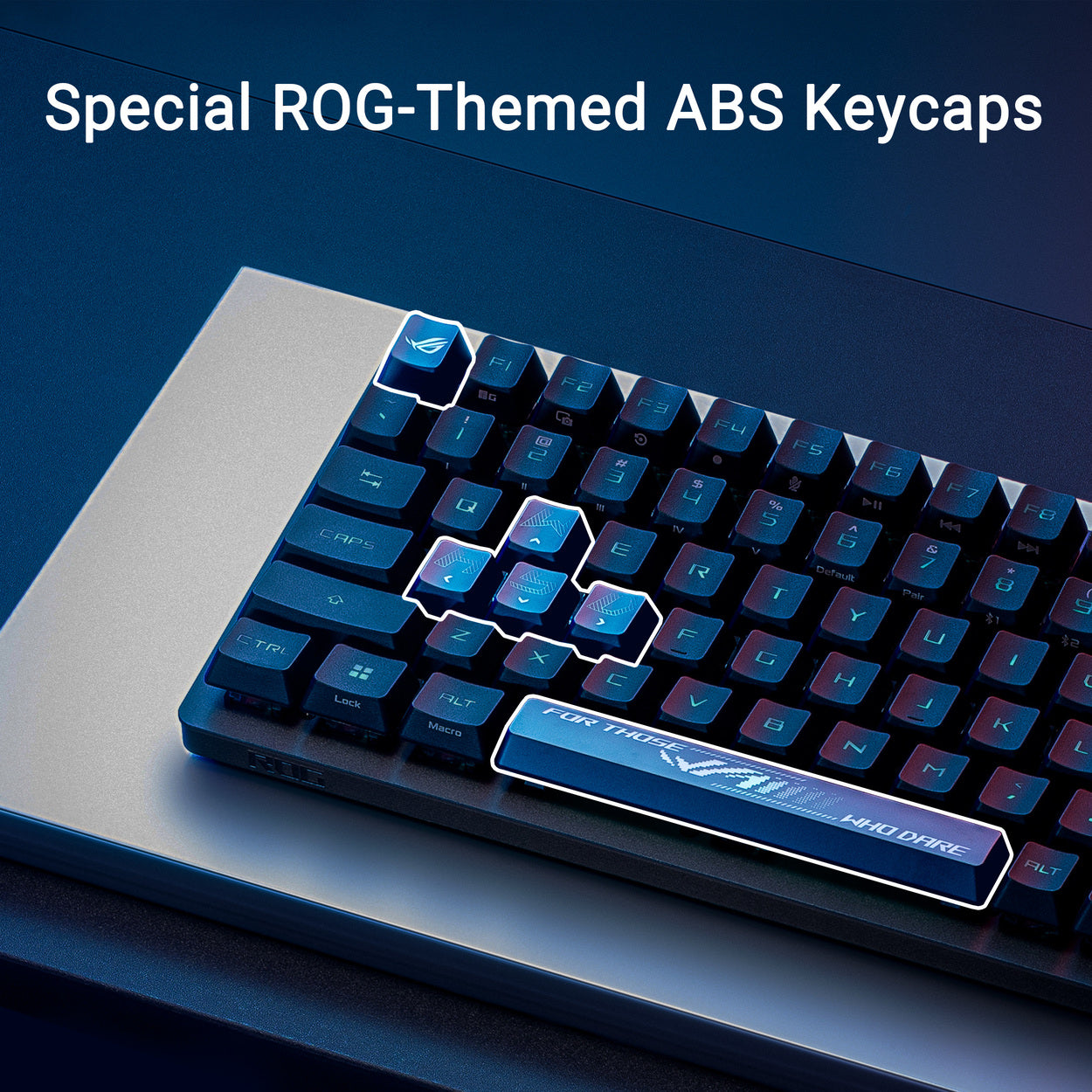 ASUS ROG Scope II 96 RX Clavier de Jeu Mécanique Sans Fil - AZERTY - Blanc