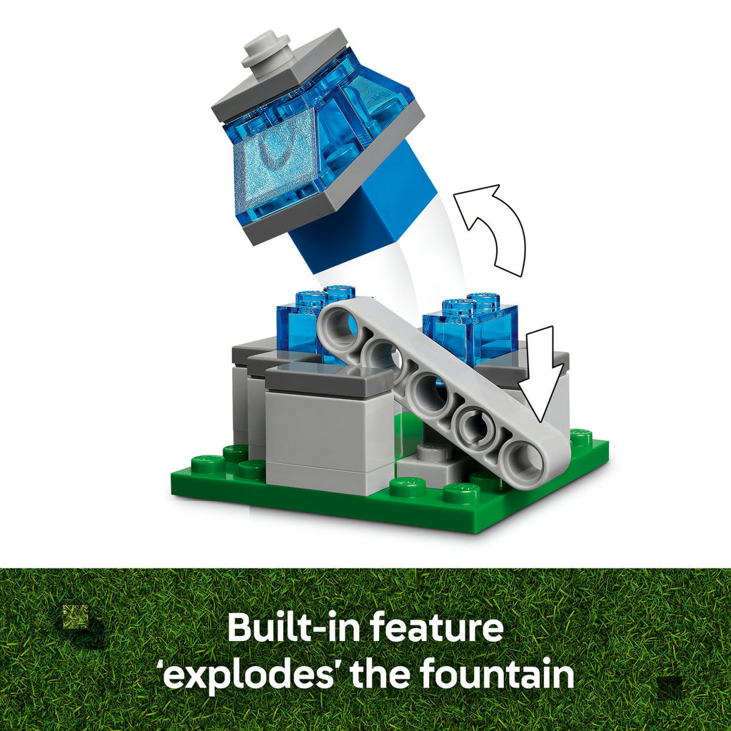 LEGO Minecraft 21273 L'attaque du village par le ballon Ghast
