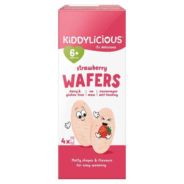 Kiddy wafers fraise 16g 4x2p