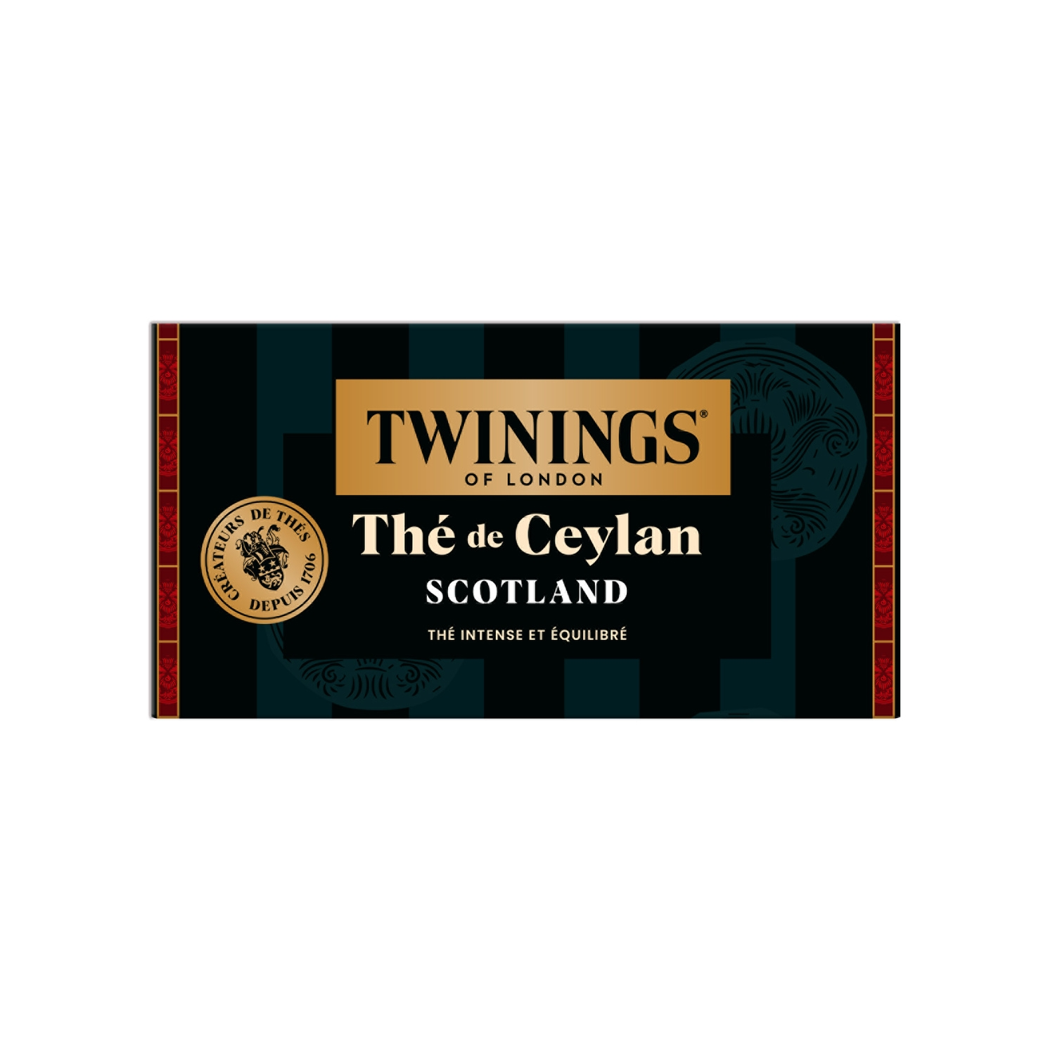 TWININGS Thé noir Ceylan - 20 sachets / 40 g