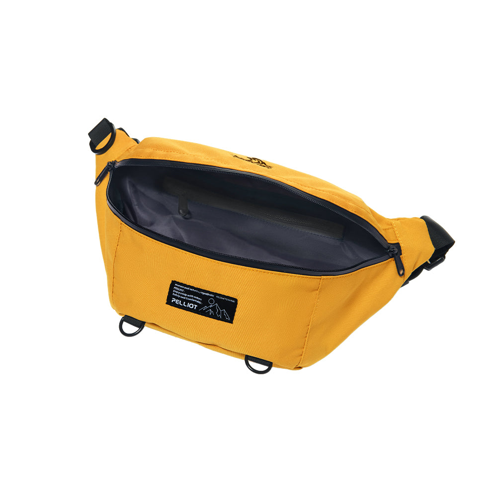 PELLIOT Sac banane quotidien Unisexe Sport Extérieur Mains Libres Pratique – Chaud et accrocheur, Jaune d’automne