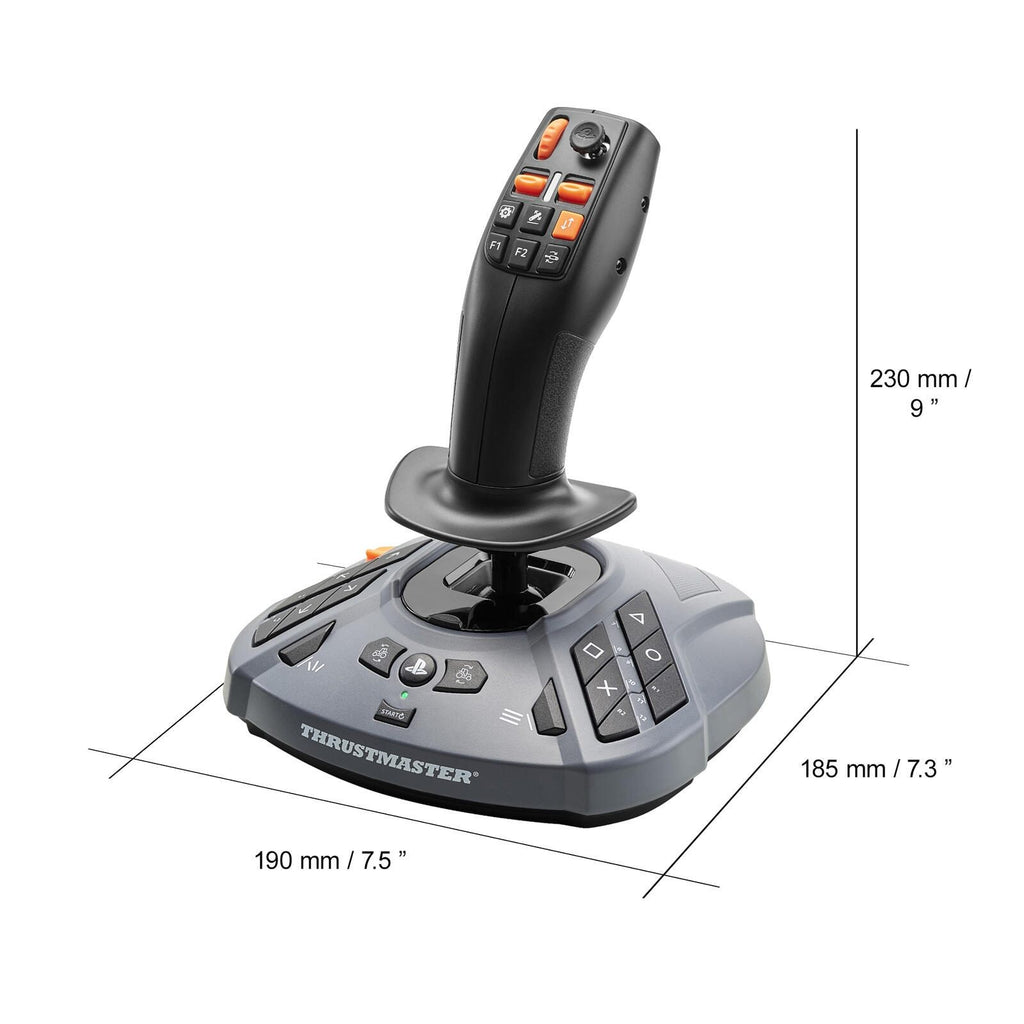 Thrustmaster SimTask FarmStick, manette et panneau de contrôle compatible PS5, PS4, PC