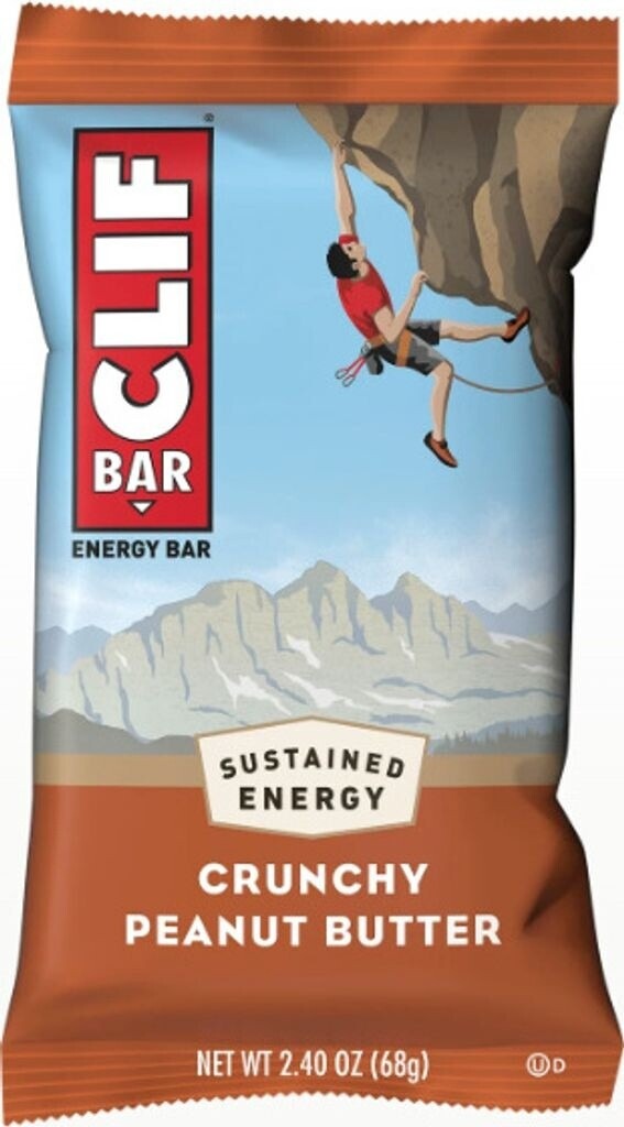 CLIF Bar barre au beurre de cacahuète 12x68 g
