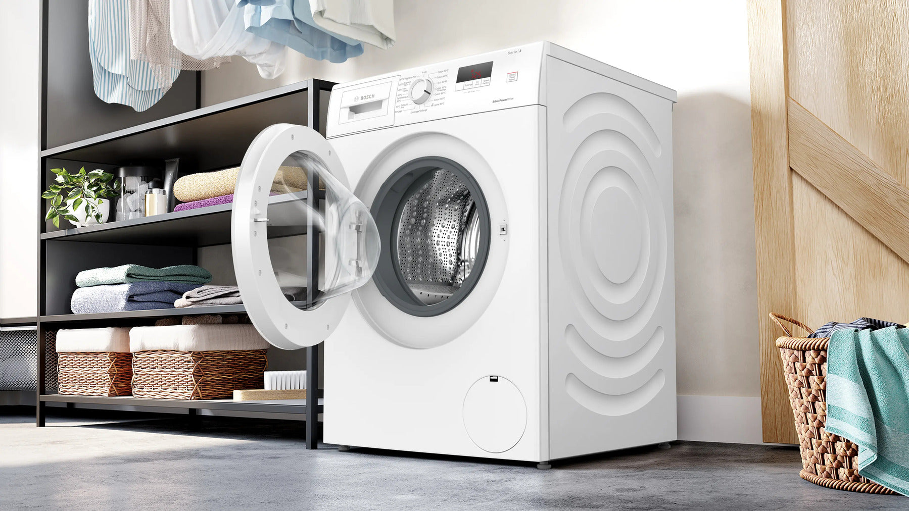 Bosch WGE02407FR lave-linge frontal 7 kg 1 400 tr/min Classe A