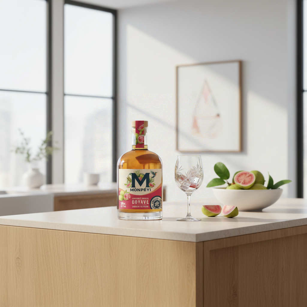 MONPÉYI Liqueur au rhum arrangé saveur goyave 31° - 50 cl