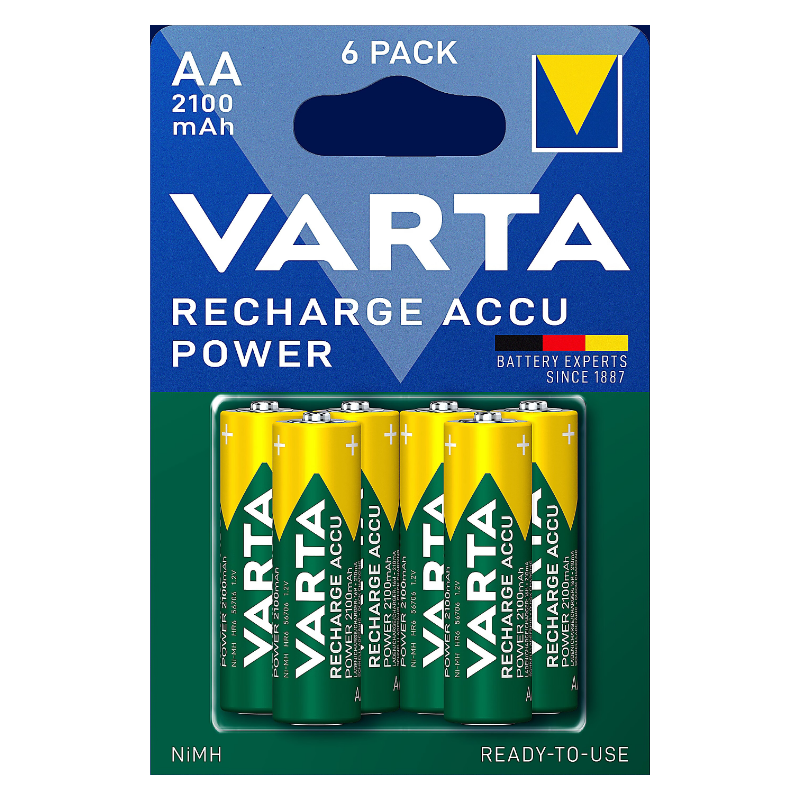 VARTA ACCU POWER AA 2100 x6