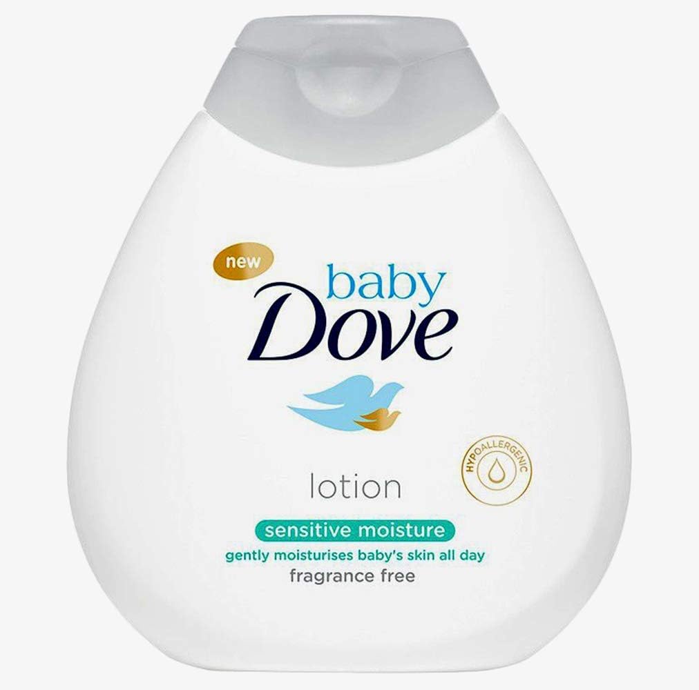 DOVE Lotion pour bébé peaux sensibles sans parfum - 200 ml