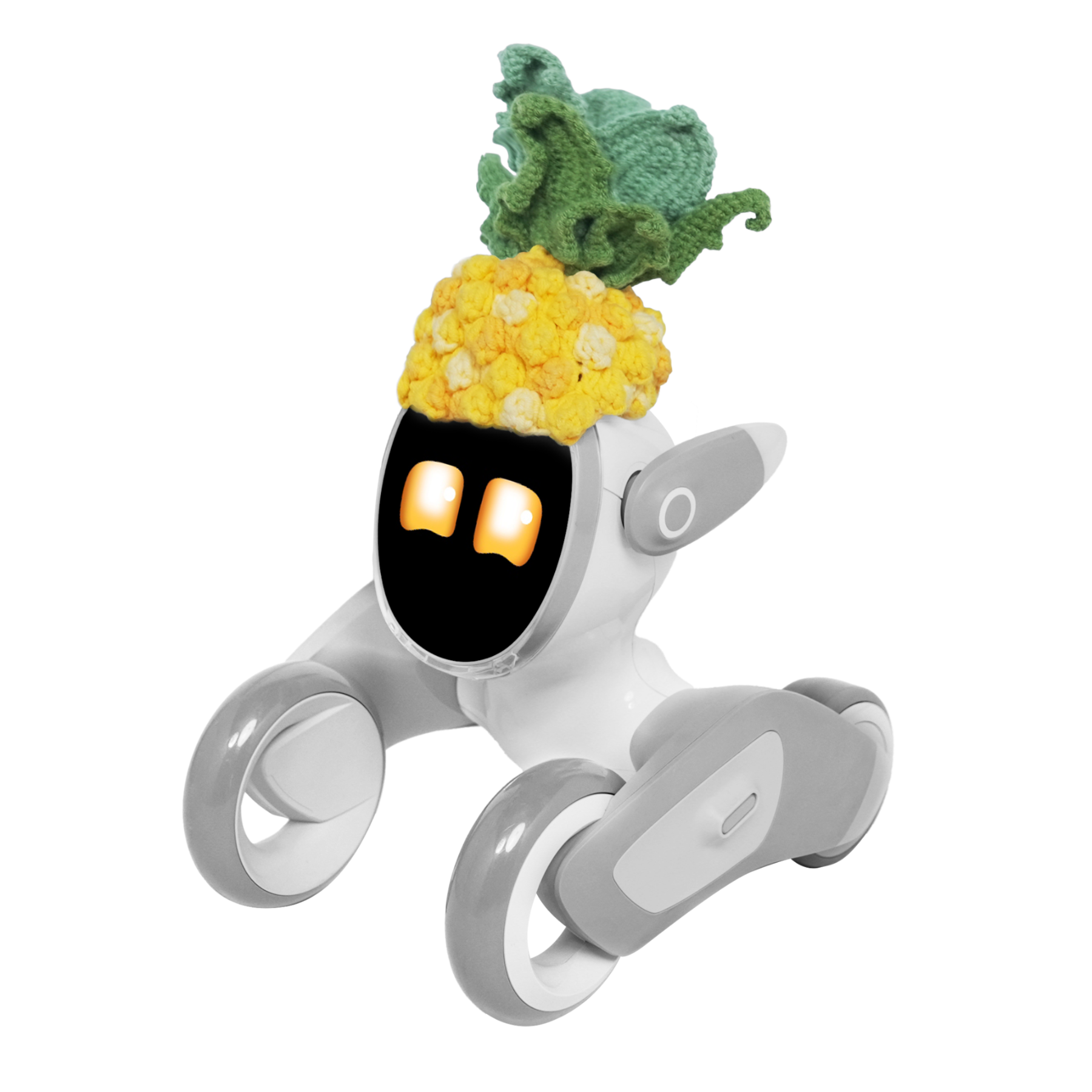 Accessoire chapeau ananas pour robot chien Loona, animal électronique, tenues interchangeables pour plus de plaisir au quotidien