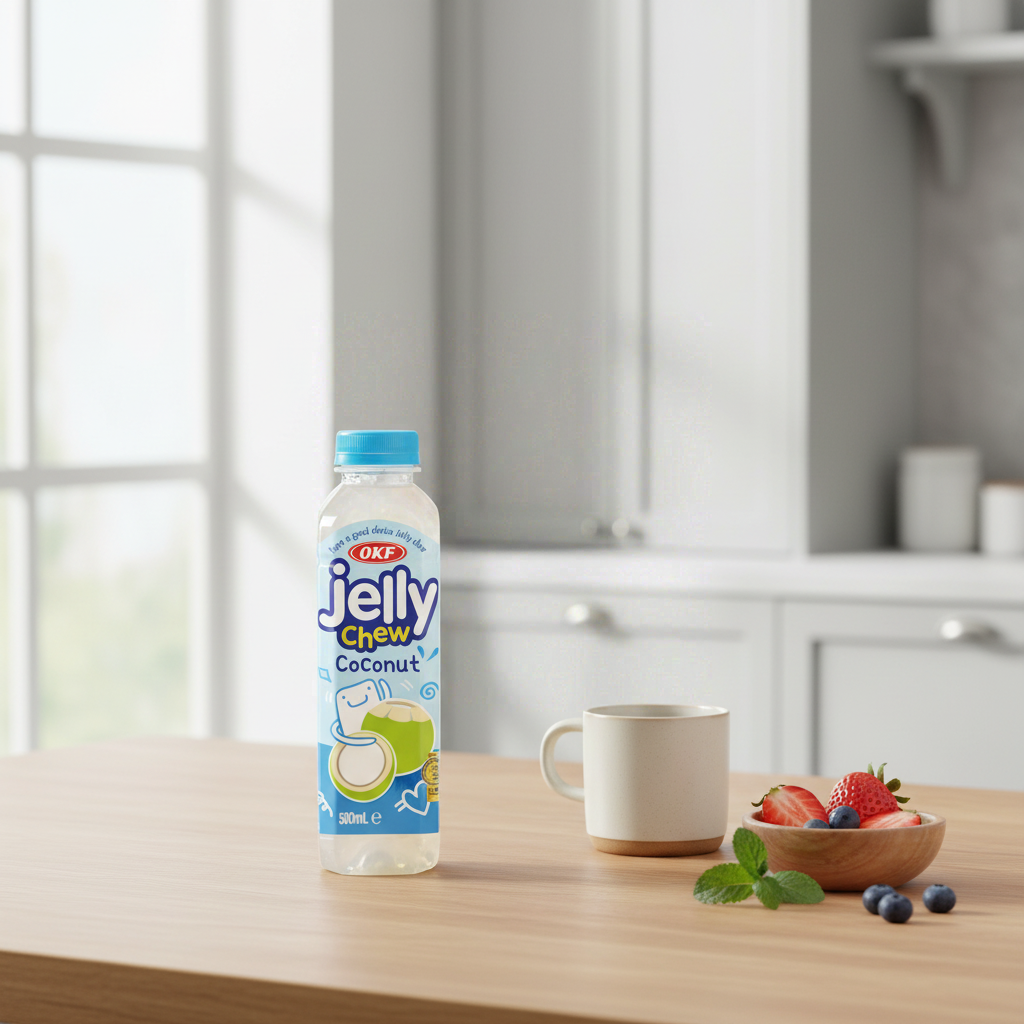 OKF Boisson à la noix de coco avec gelée - 500 ml