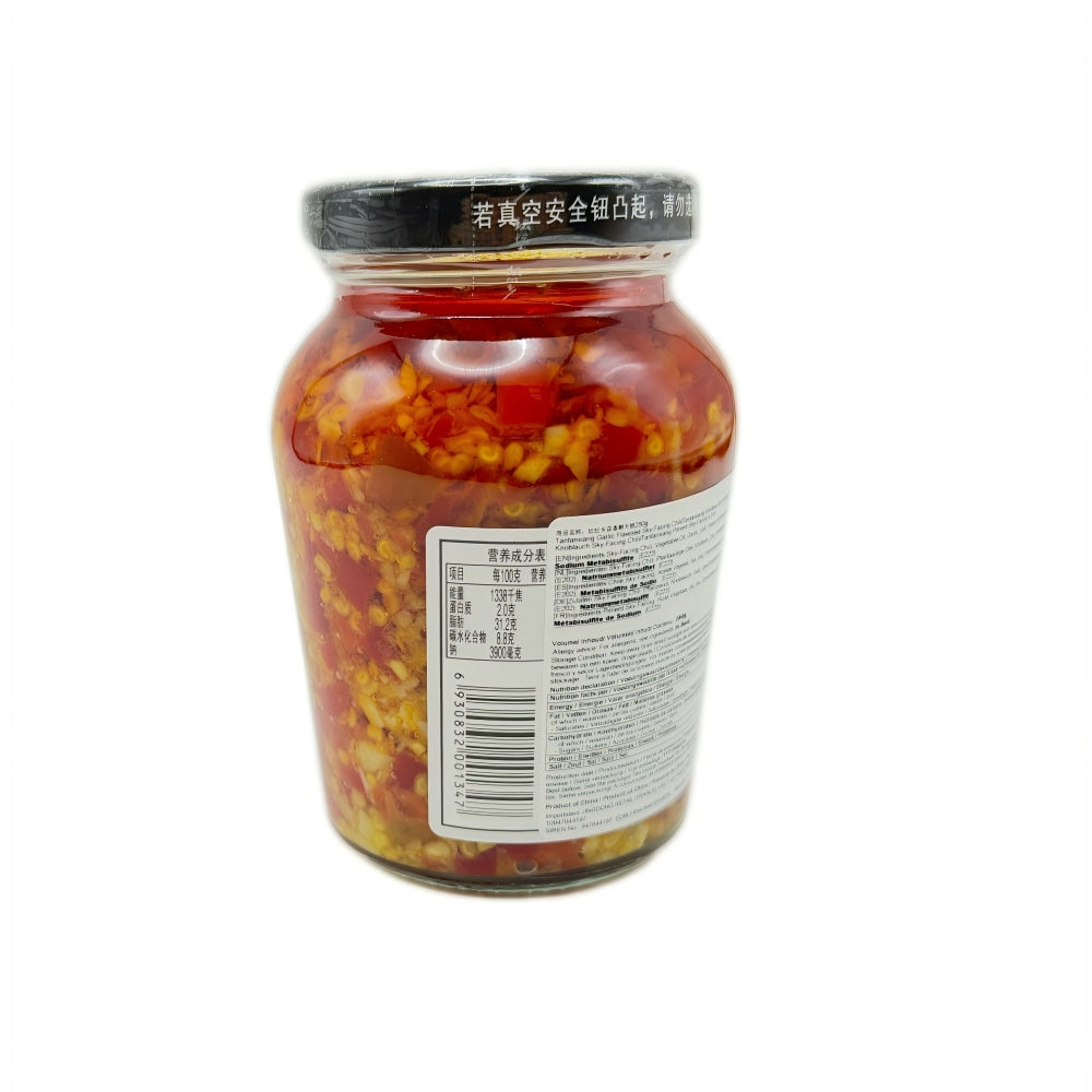 TanTanXiang Sauce chili Chao Tian saveur ail 280 g