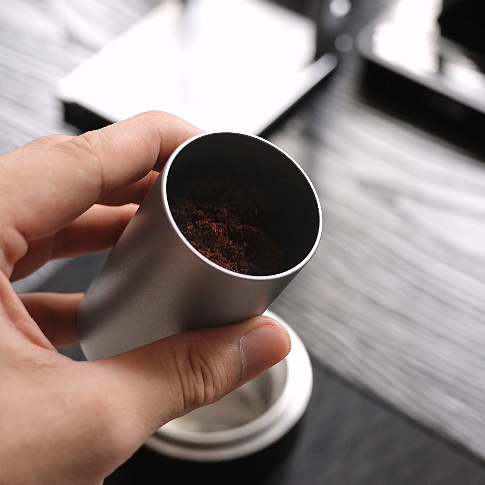 STARSEEKER EDGEmini Moulin à café électrique portable à meules coniques pour espresso et café filtre