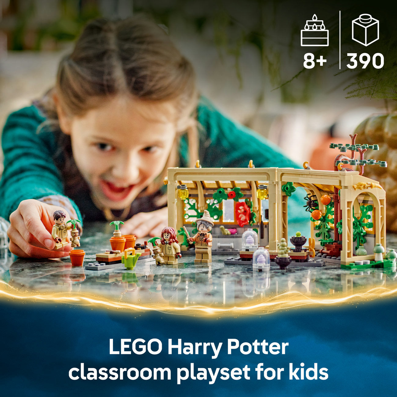 LEGO Harry Potter 76445 Château de Poudlard : Pack de la Classe de Botanique