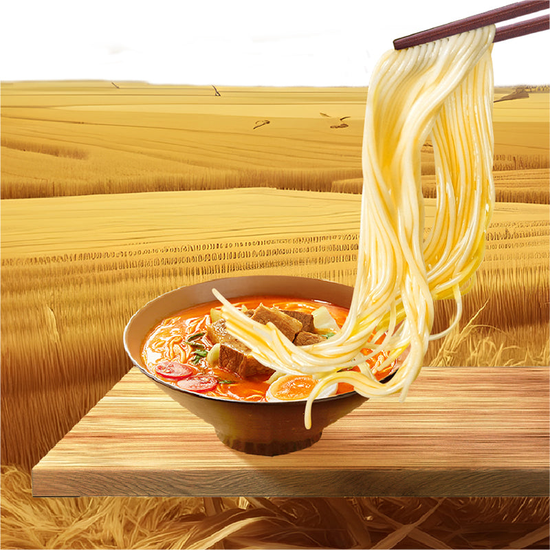 Hefu noodle Nouilles au bœuf et à la tomate 242 g