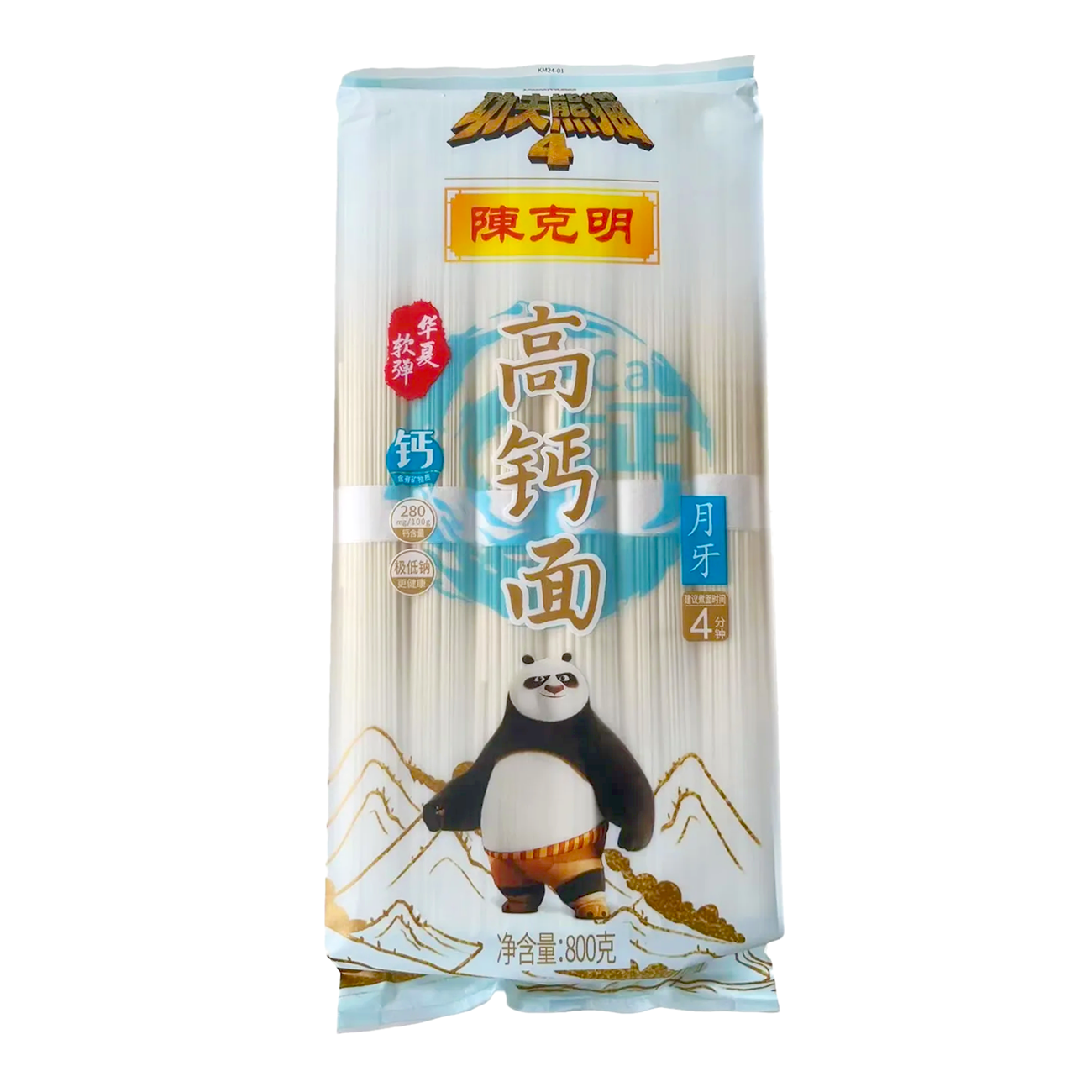 Chen Ke Ming Nouilles croustillantes et élastiques, riches en calcium, 800 g
