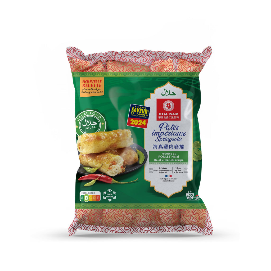 Hoa Nam Nems au poulet halal (Environ 55 pièces) 2,035 kg
