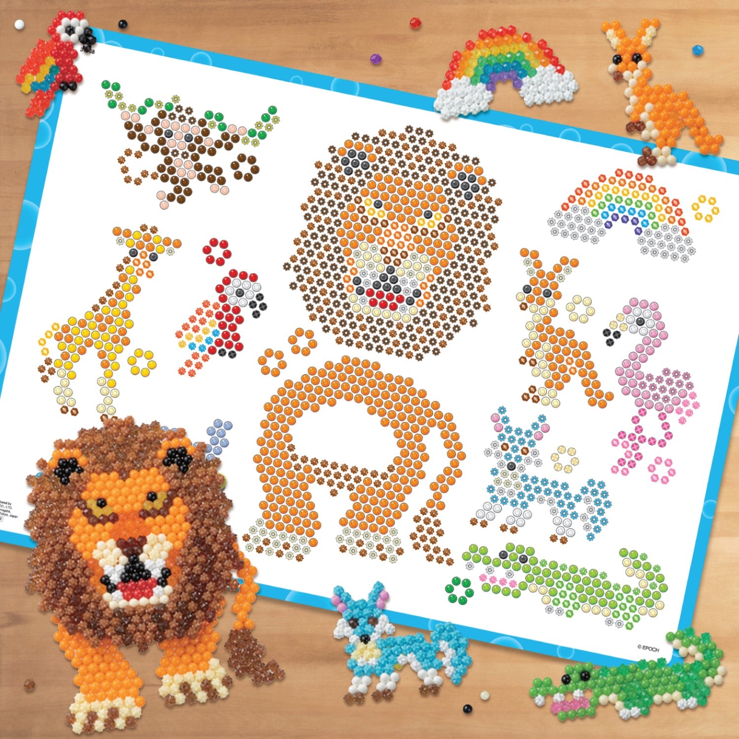 Aquabeads Scène de safari sauvage