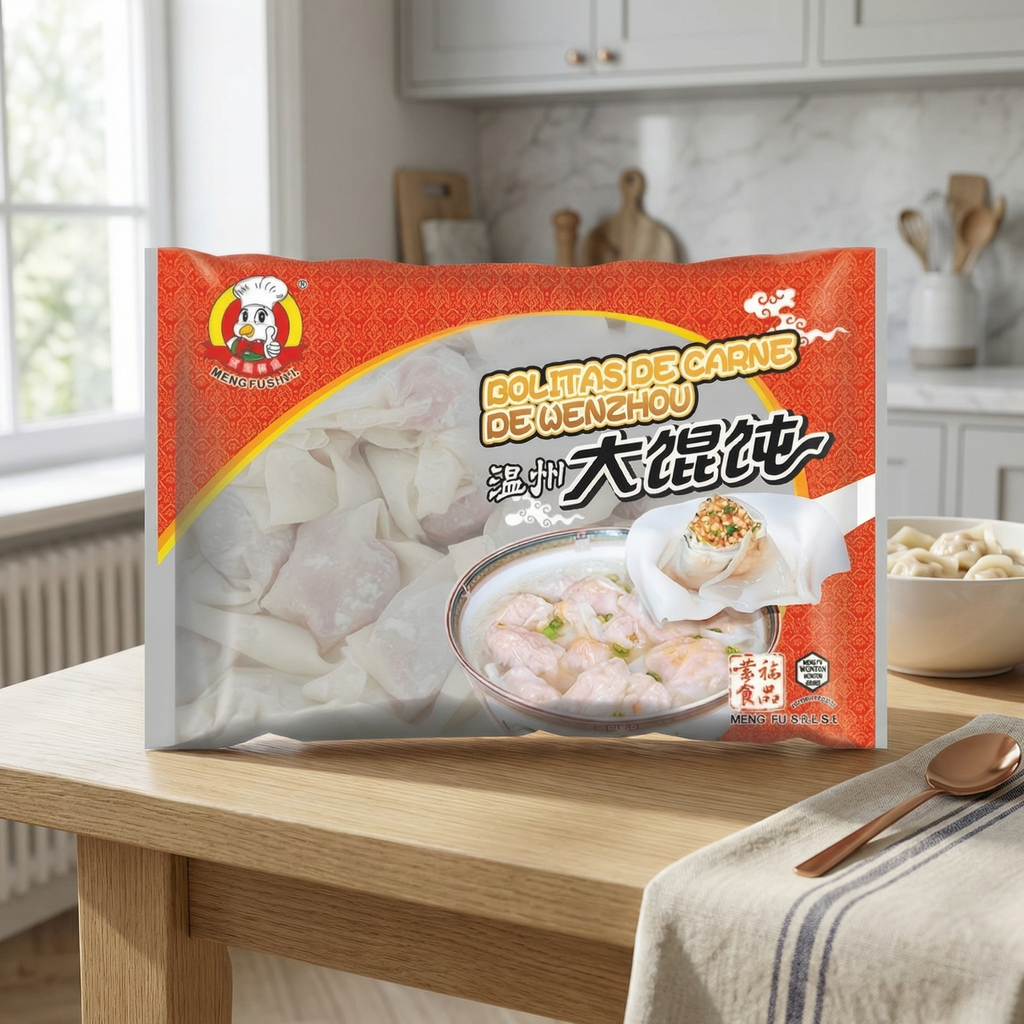 Meng Fu Raviolis wonton de Wenzhou 200 g