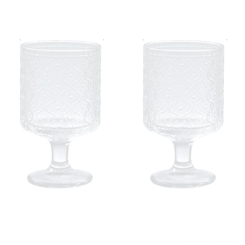 BJ Lot de 2 verres à vin - 200 ml