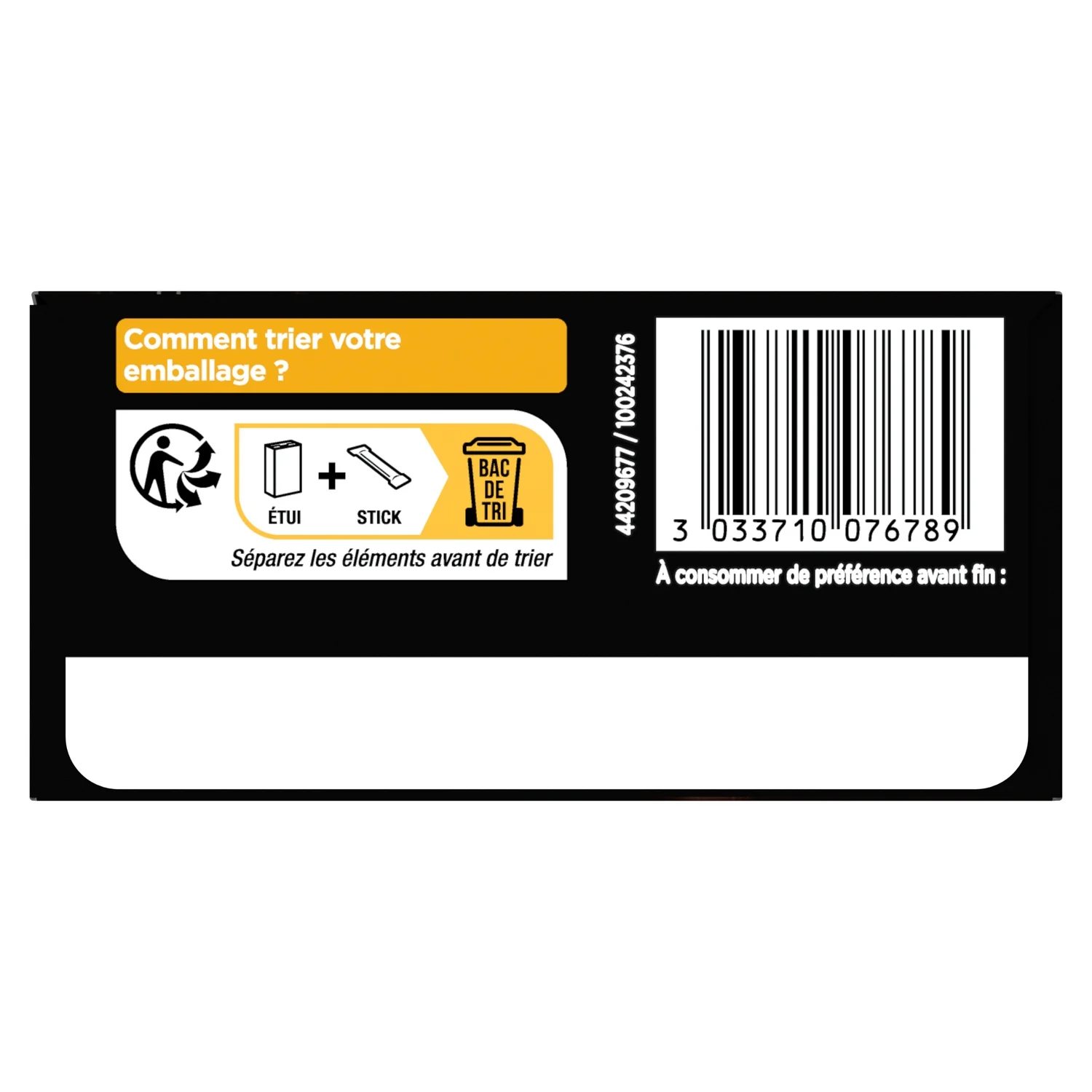 NESCAFE ESPRESSO Café pur Arabica 25 sticks 45 g