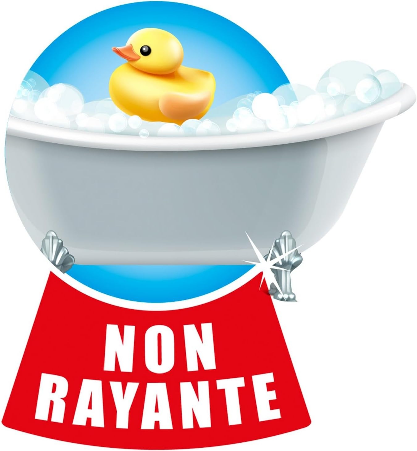 SPONTEX Salsa Power Éponges salle de bain non abrasives anticalcaire 2 éponges