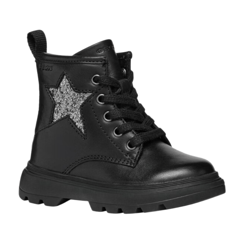 GEOX Kiddartah Bottes pour Tout-petits Filles Noir