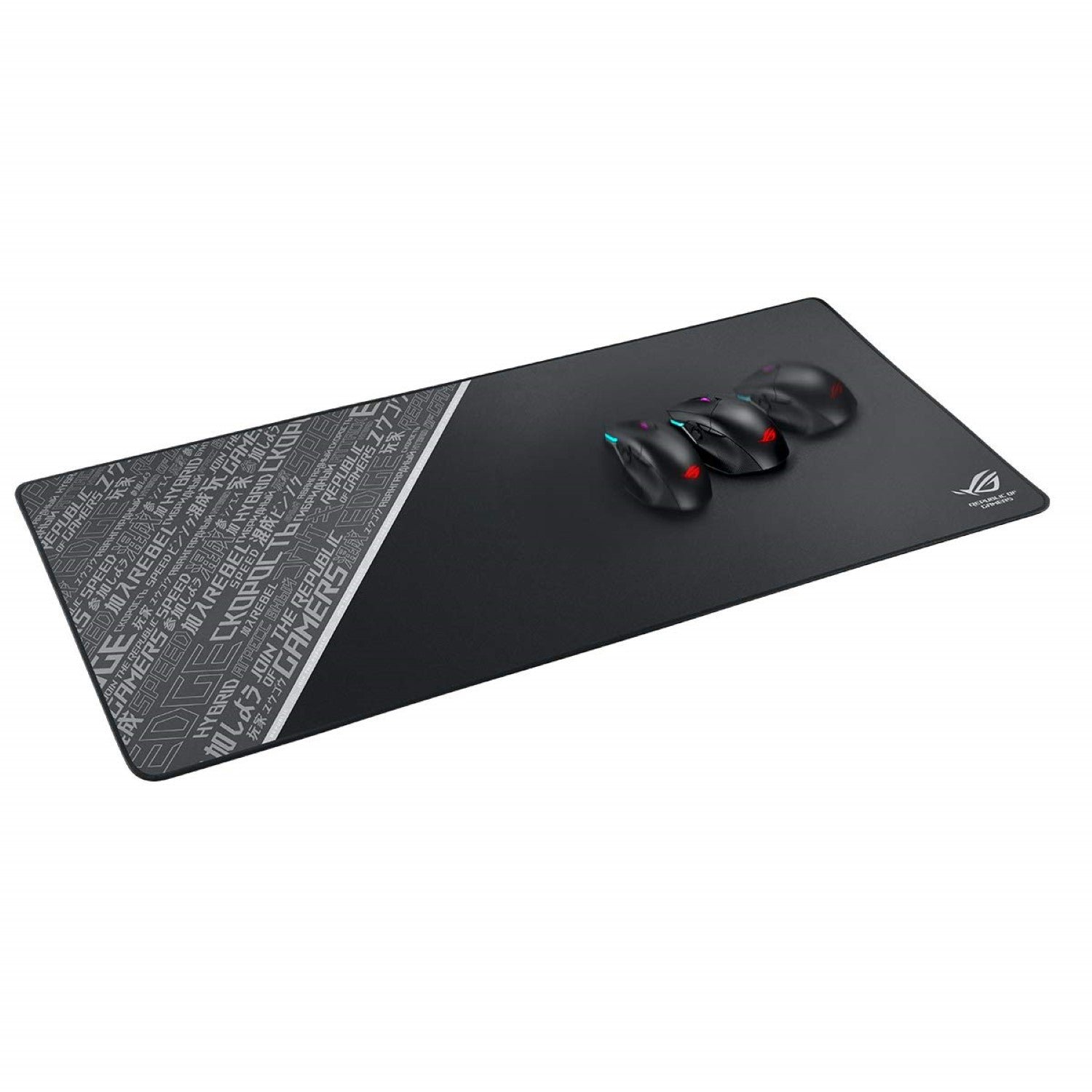 ASUS ROG Sheath BLK LTD Tapis de Souris Gaming - Noir, Gris & Blanc