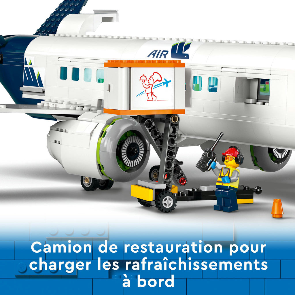 LEGO City 60367 Set de Construction Avion de Passagers