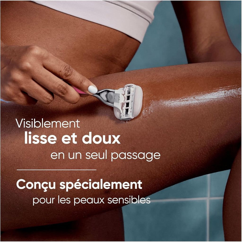 Gillette Venus Pro ComfortGlide - Rasoir pour femme pour peaux sèches et sensibles - 1 unité