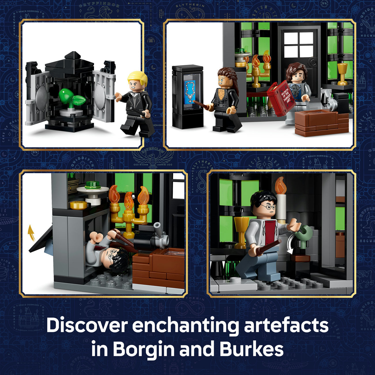 LEGO Harry Potter Ensemble de Construction des Boutiques de Magie de Chemin de Traverse 76471