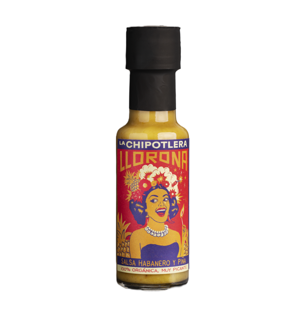LA CHIPOTLERA Sauce piquante bio Llorona - 125 ml