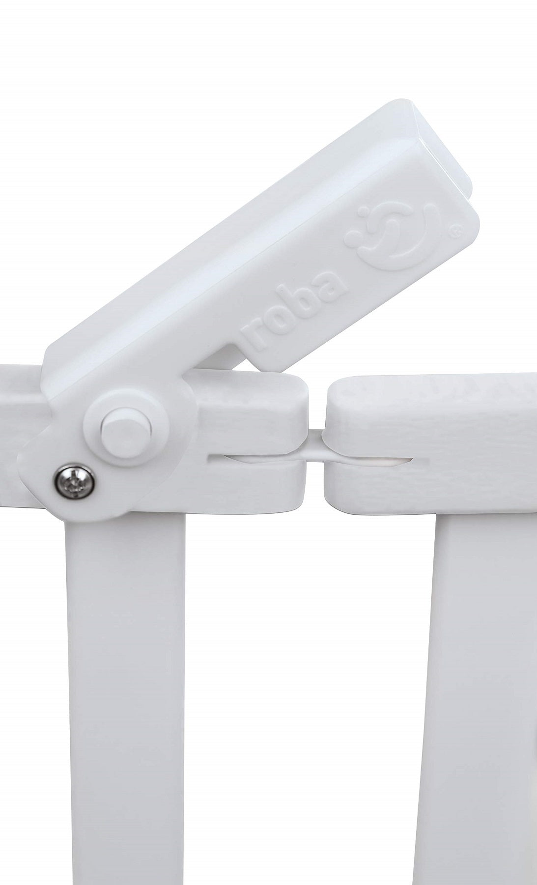 roba Lit bébé pliant en hêtre 60 x 120 cm avec roulettes avec freins (Blanc)roba Lit bébé pliant en hêtre 60 x 120 cm avec roulettes avec freins (Blanc)